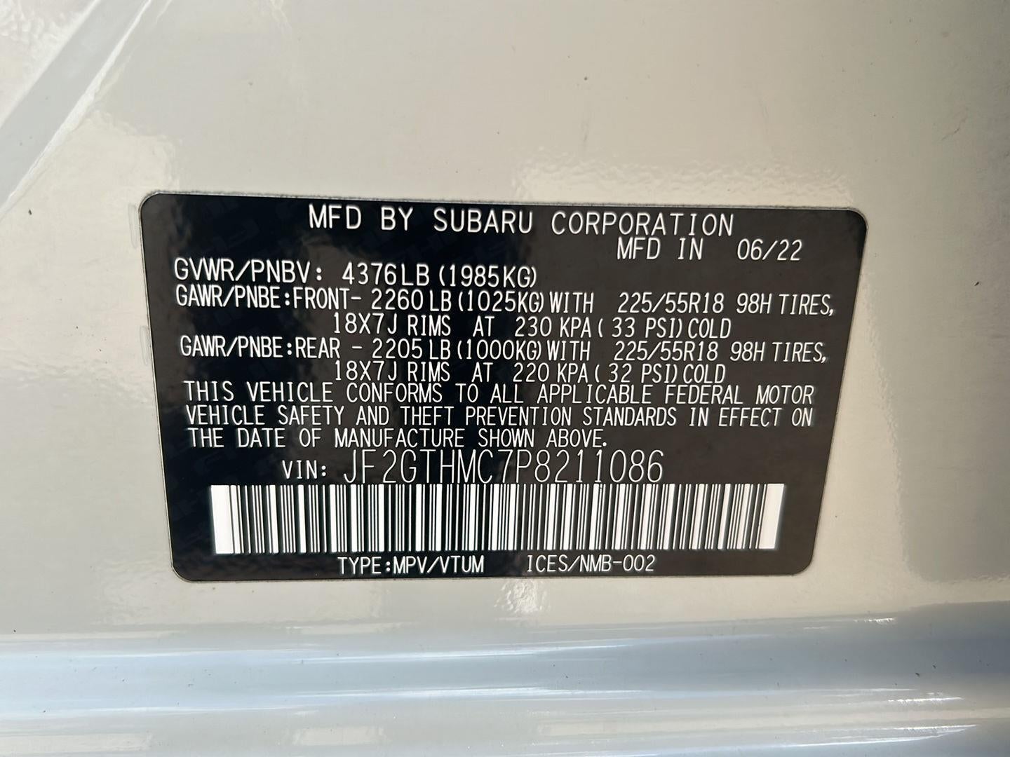 2023 Subaru Crosstrek Limited