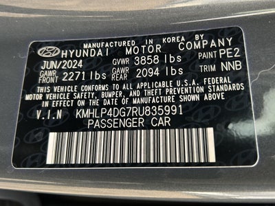 2024 Hyundai Elantra Limited