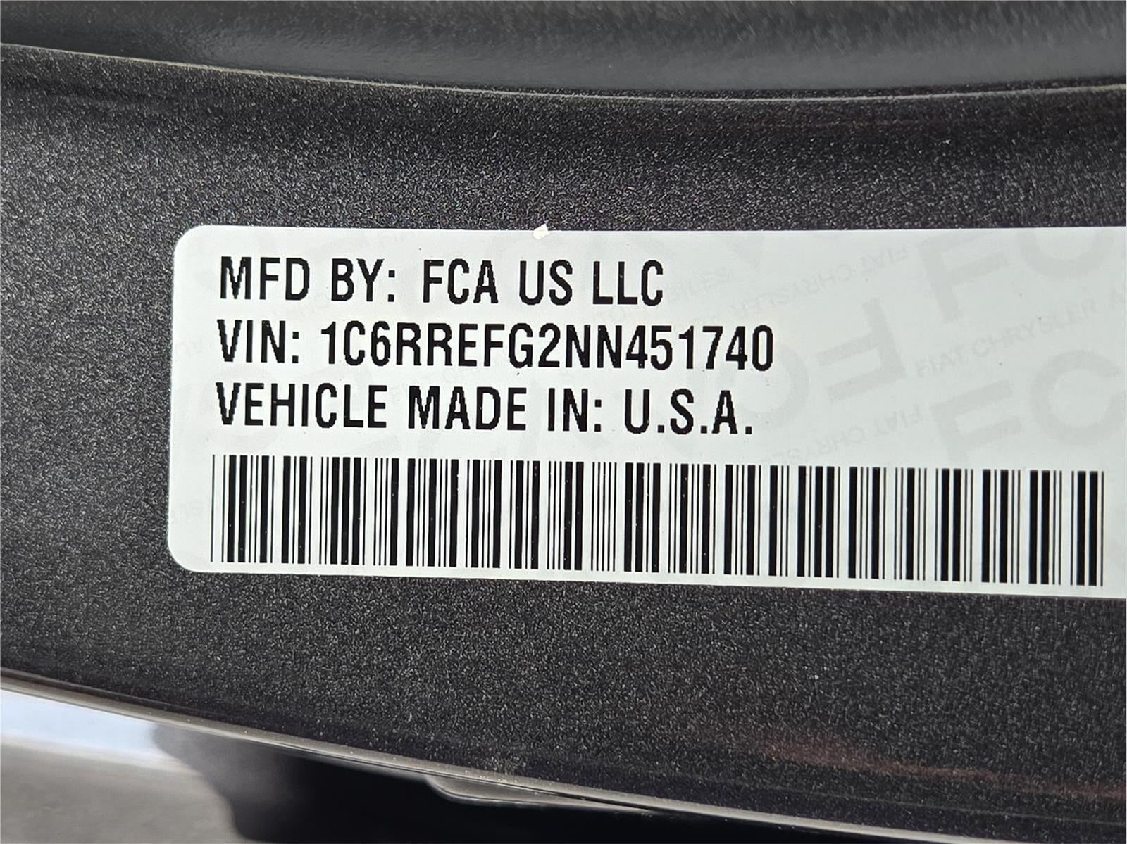 2022 RAM 1500 Lone Star