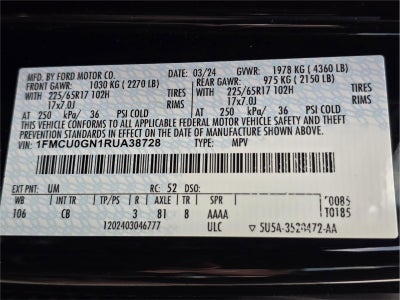 2024 Ford Escape Active