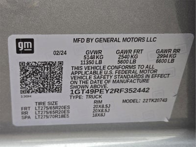 2024 GMC Sierra 2500HD AT4