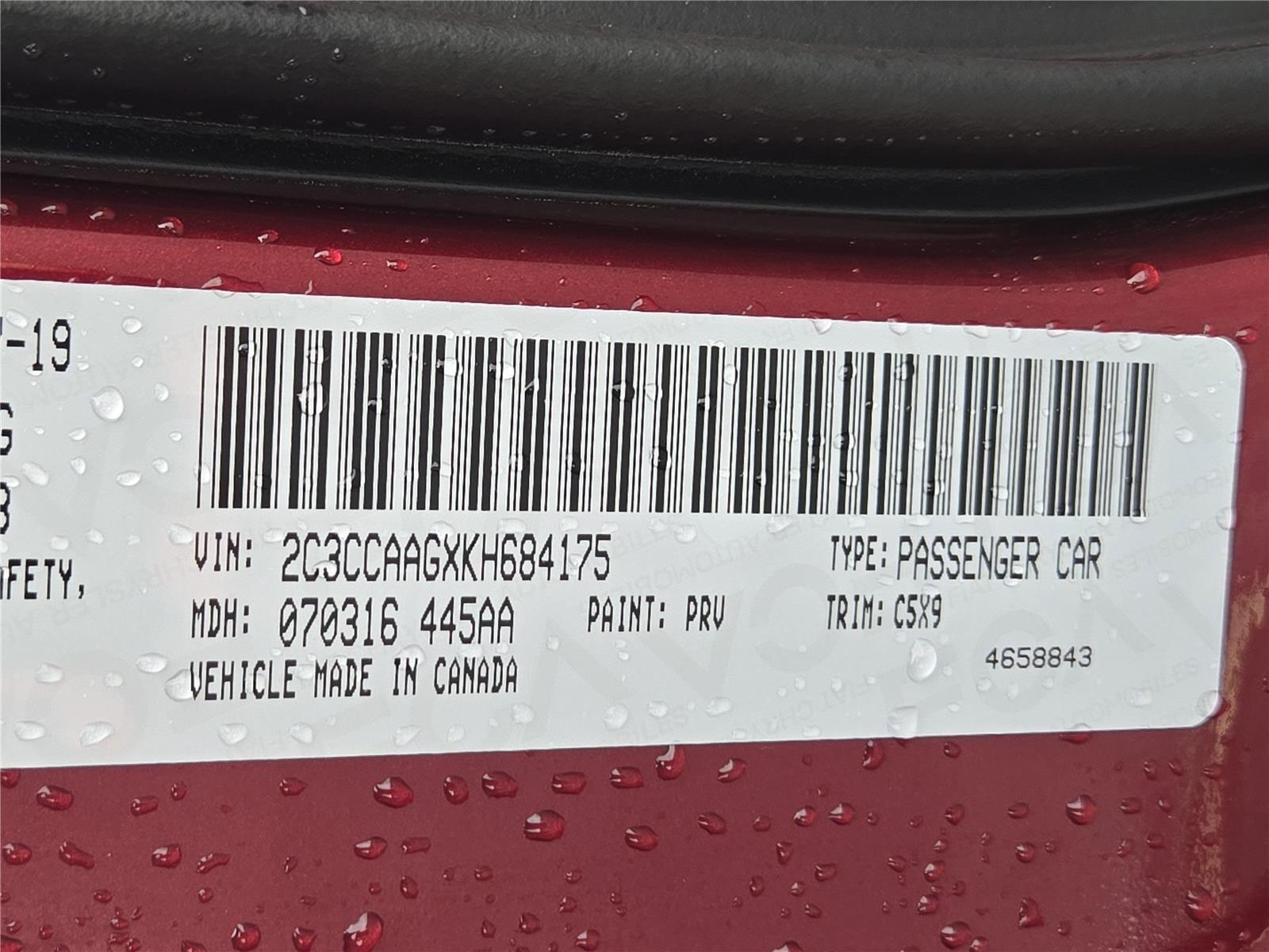 2019 Chrysler 300 Touring