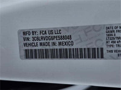 2023 RAM ProMaster Cargo Van Base