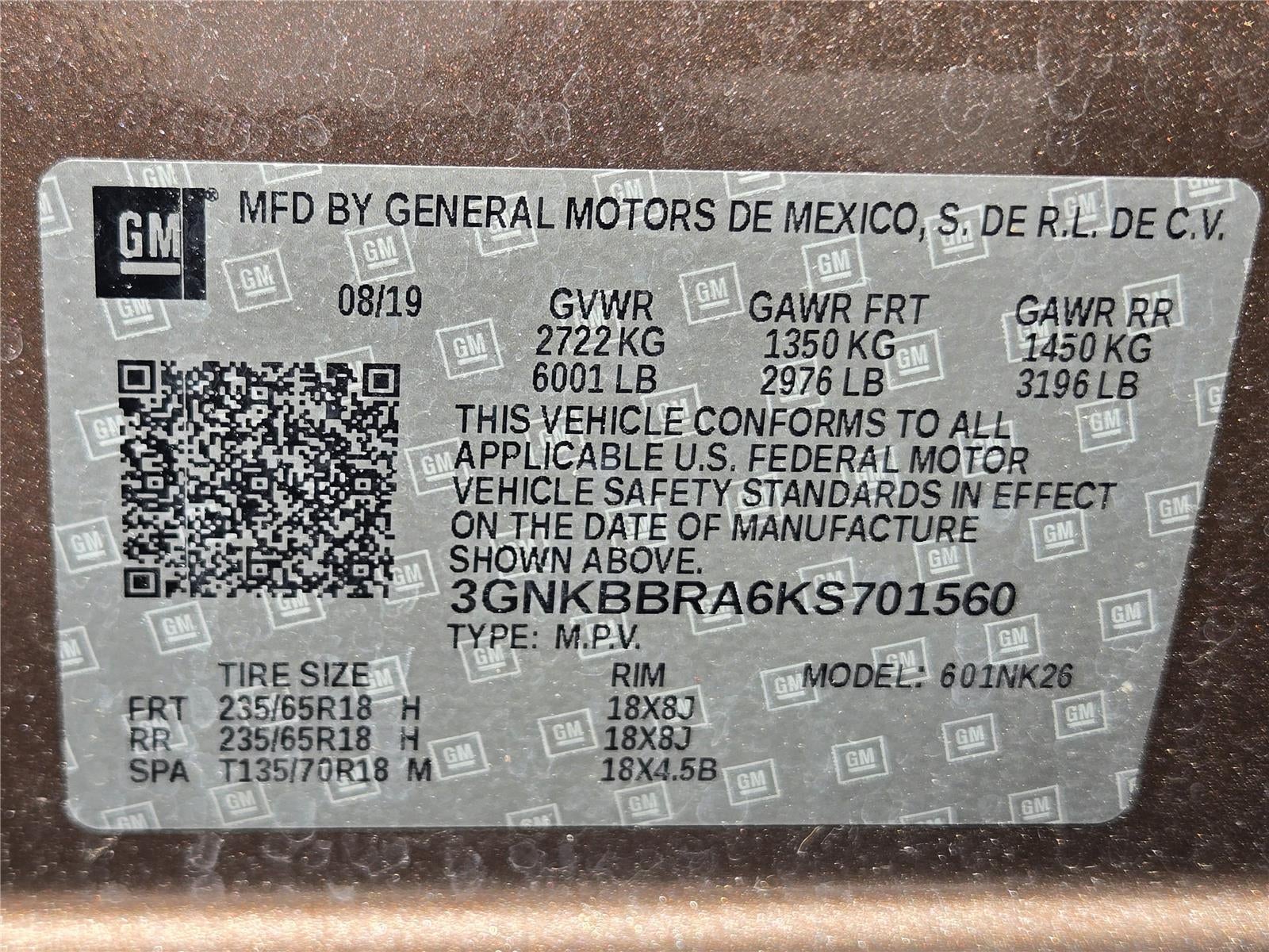 2019 Chevrolet Blazer 1LT