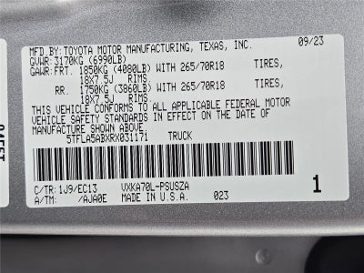 2024 Toyota Tundra SR5