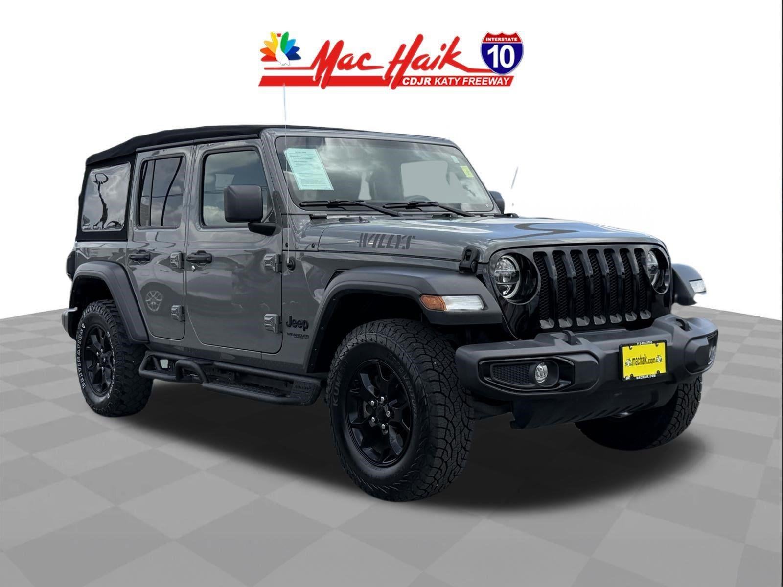 2022 Jeep Wrangler Unlimited Willys