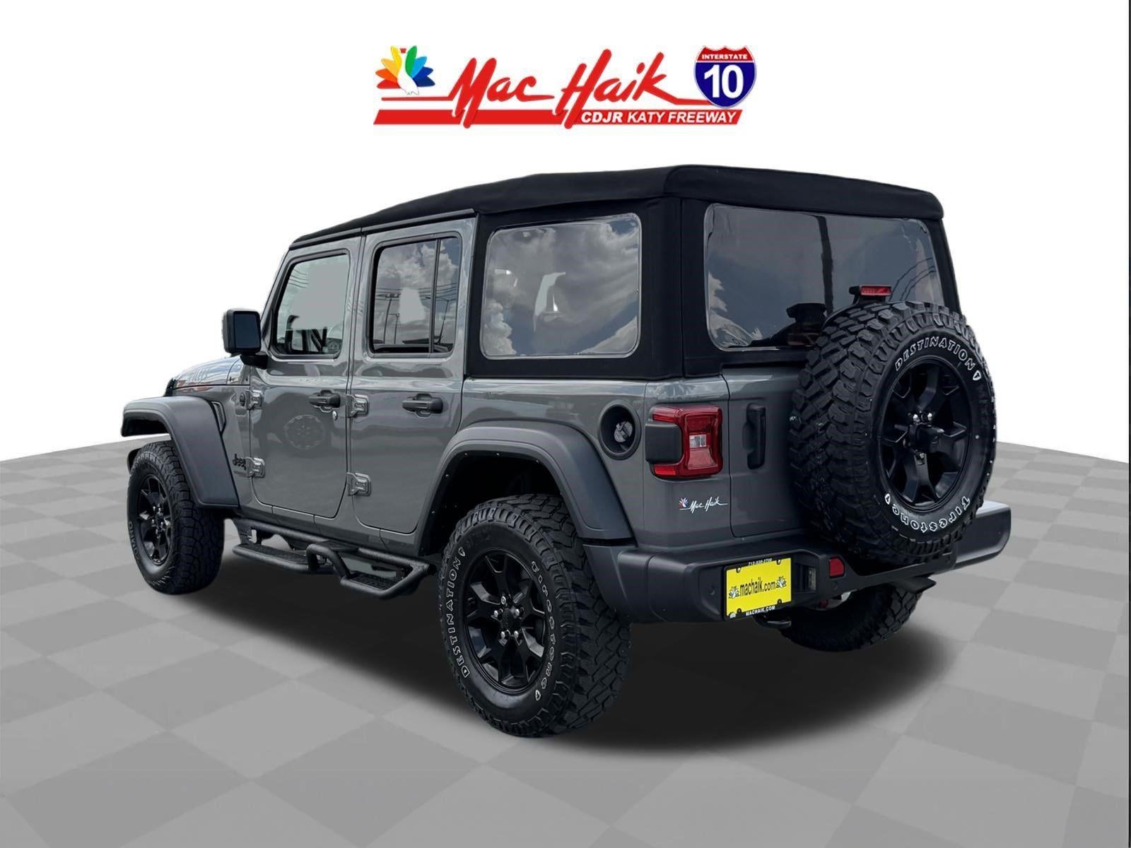 2022 Jeep Wrangler Unlimited Willys