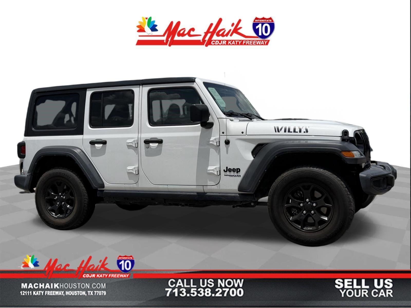 2021 Jeep Wrangler Unlimited Willys