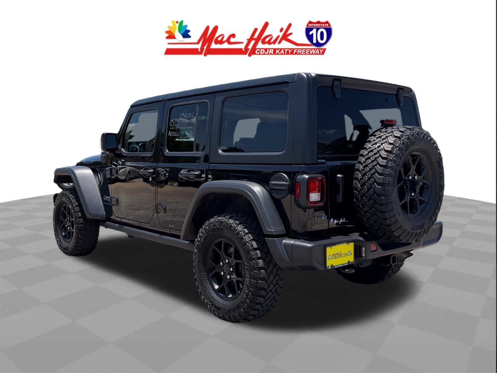 2025 Jeep Wrangler 4xe Willys 4xe
