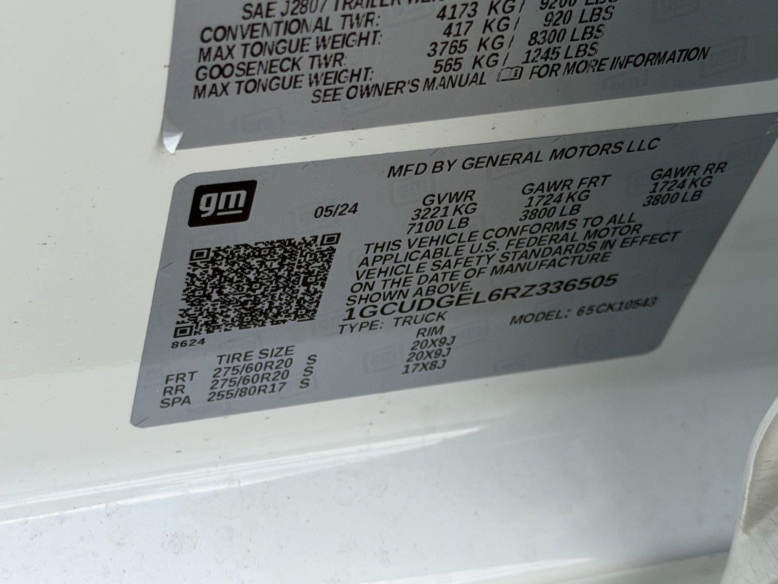 2024 Chevrolet Silverado 1500 LTZ