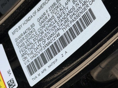 2021 Honda Accord Sport