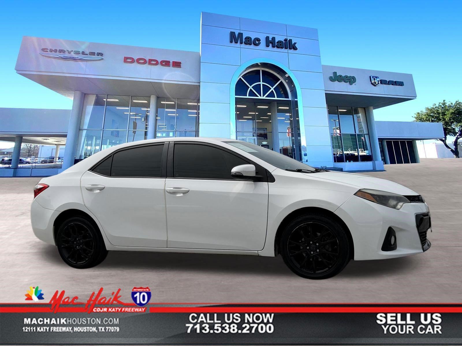 2016 Toyota Corolla S