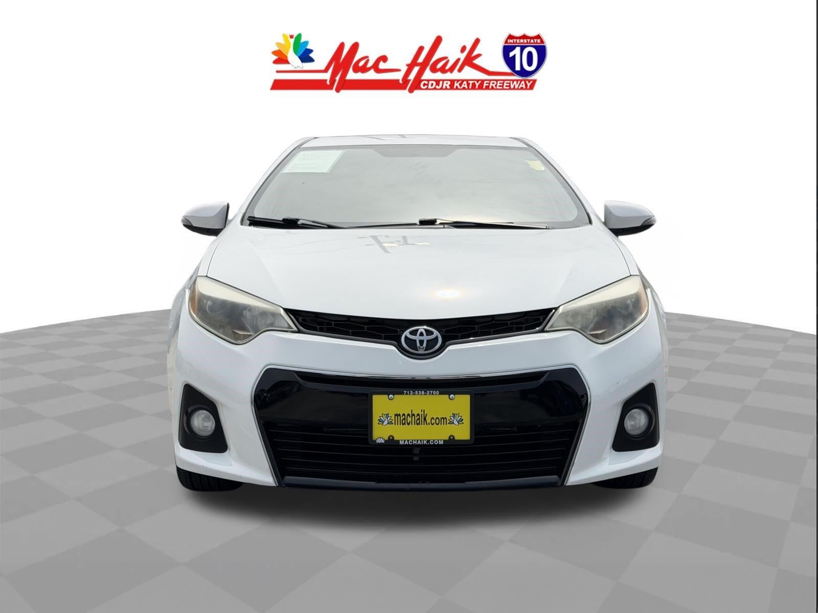 2016 Toyota Corolla S