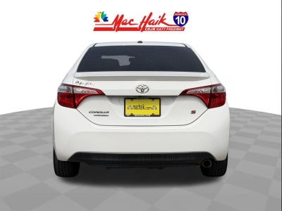 2016 Toyota Corolla S