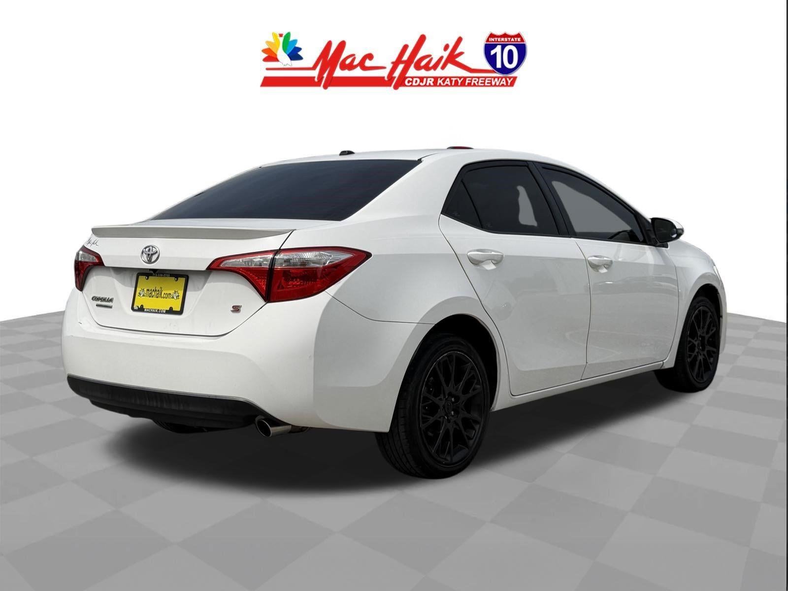 2016 Toyota Corolla S