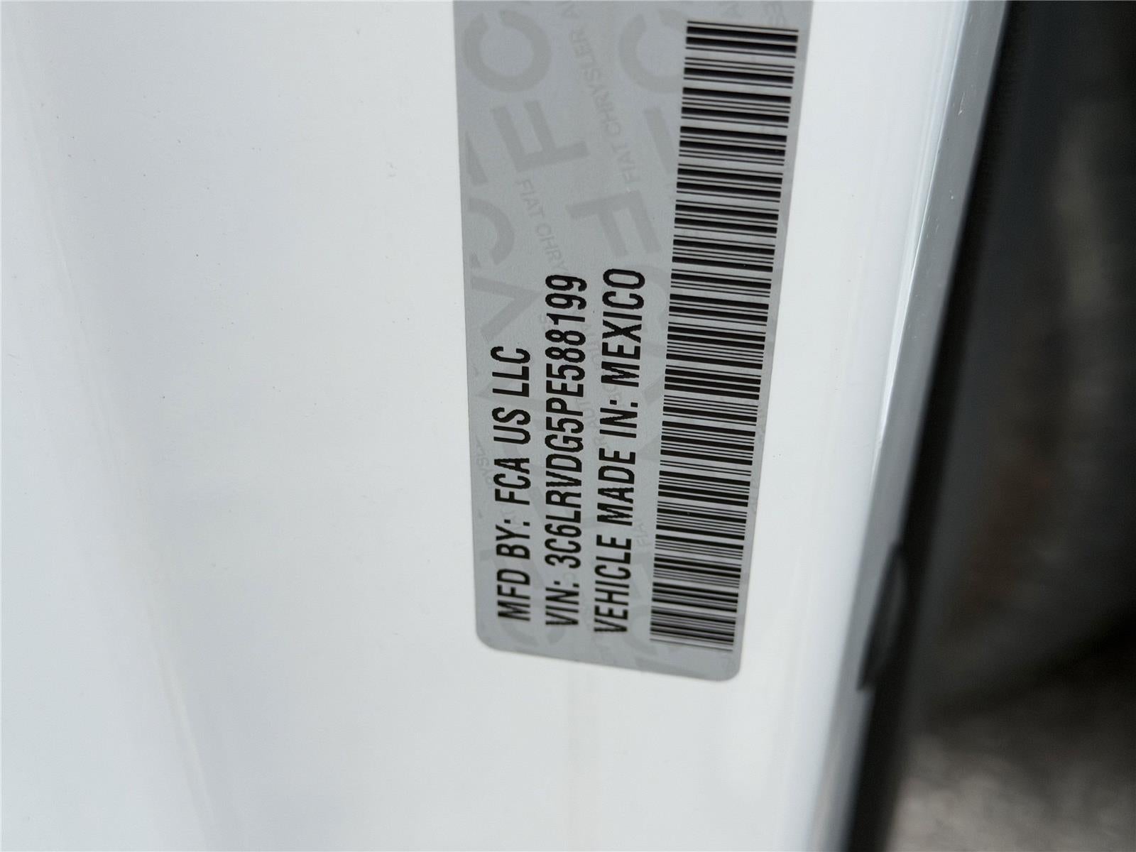 2023 RAM ProMaster Cargo Van 2500 159 WB