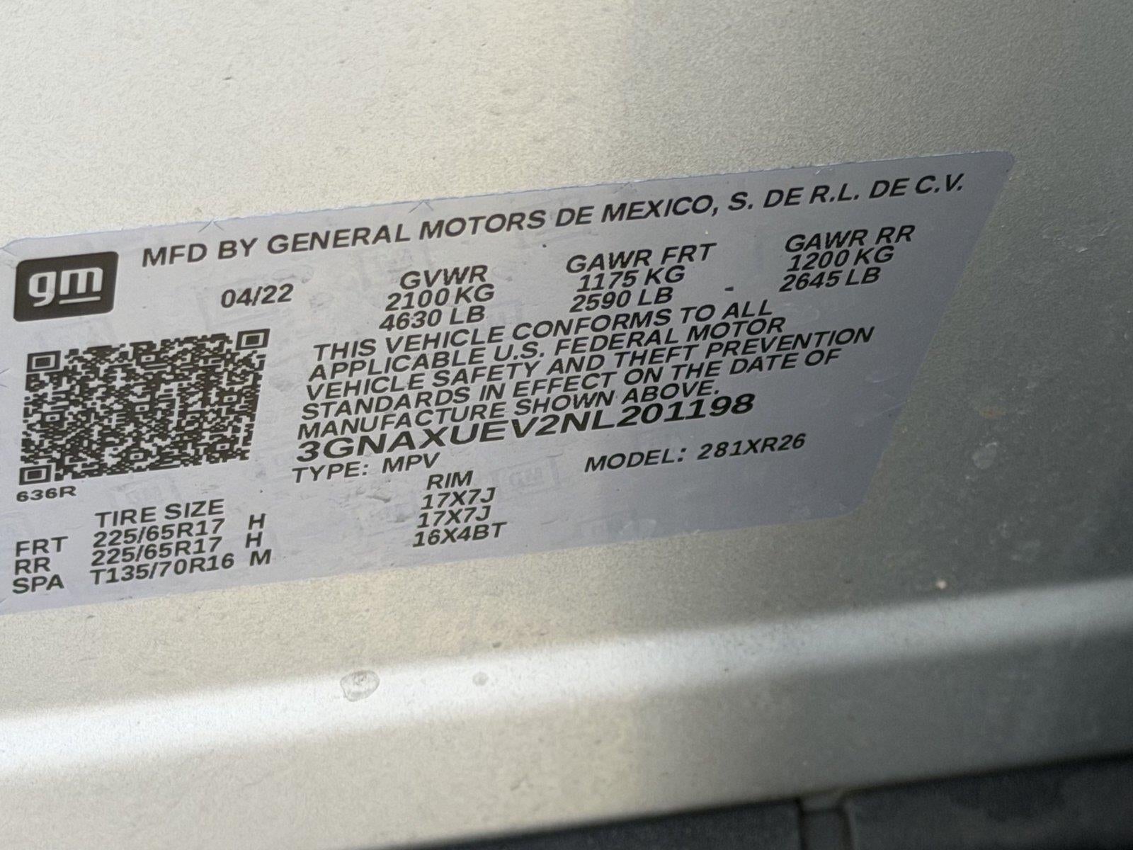 2022 Chevrolet Equinox LT