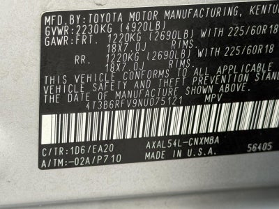 2022 Toyota Rav4 XLE Premium