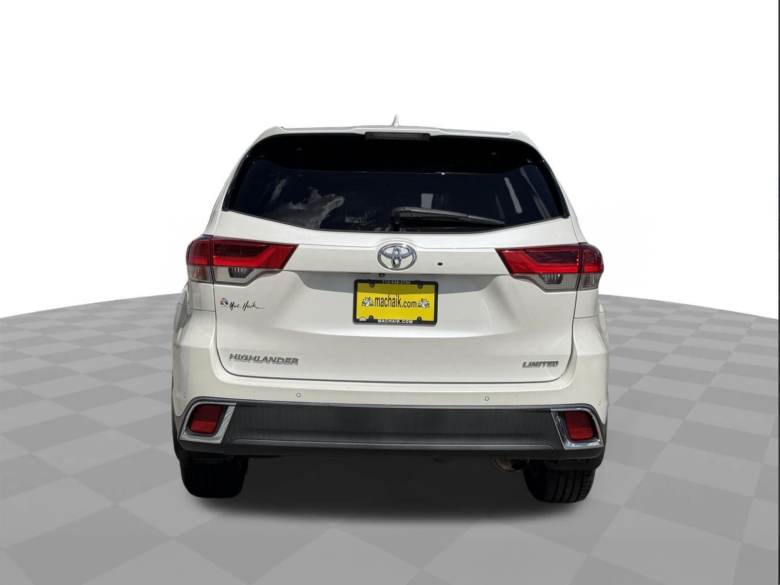 2018 Toyota Highlander Limited Platinum