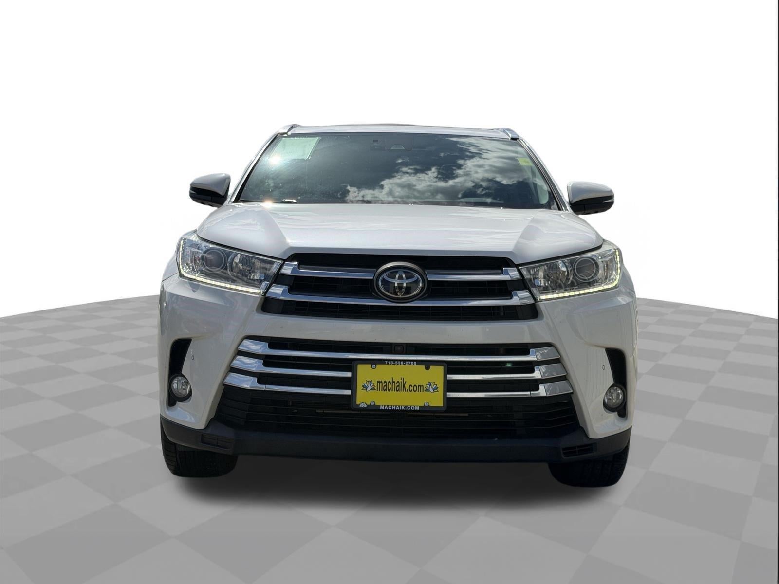 2018 Toyota Highlander Limited Platinum
