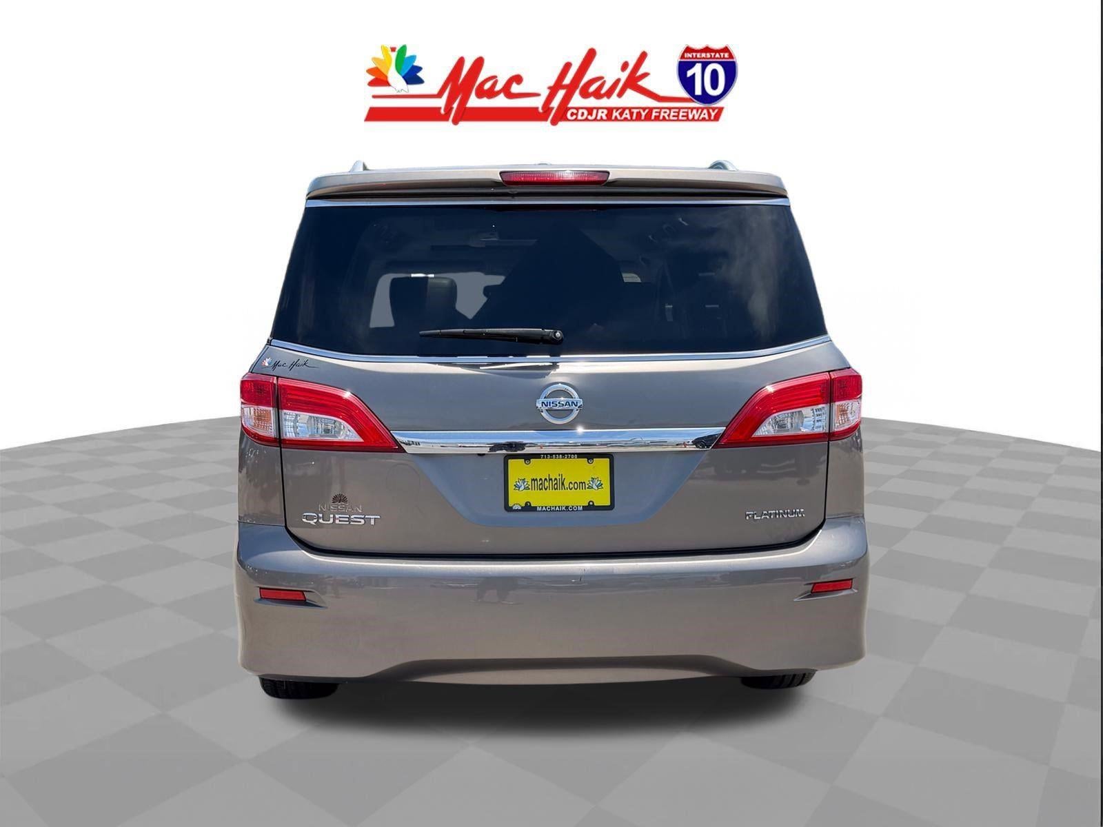 2015 Nissan Quest Platinum