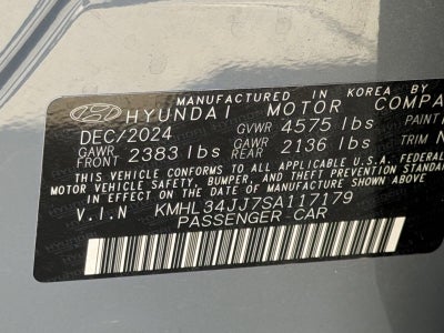 2025 Hyundai Sonata Hybrid SEL