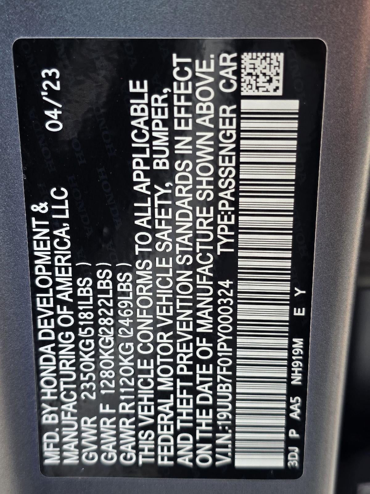2023 Acura Tlx SH-AWD Type S PMC Edition