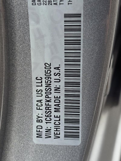 2025 RAM 1500 Tungsten