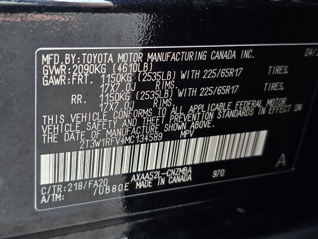 2021 Toyota Rav4 XLE