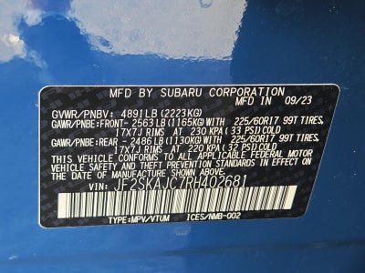 2024 Subaru Forester Wilderness
