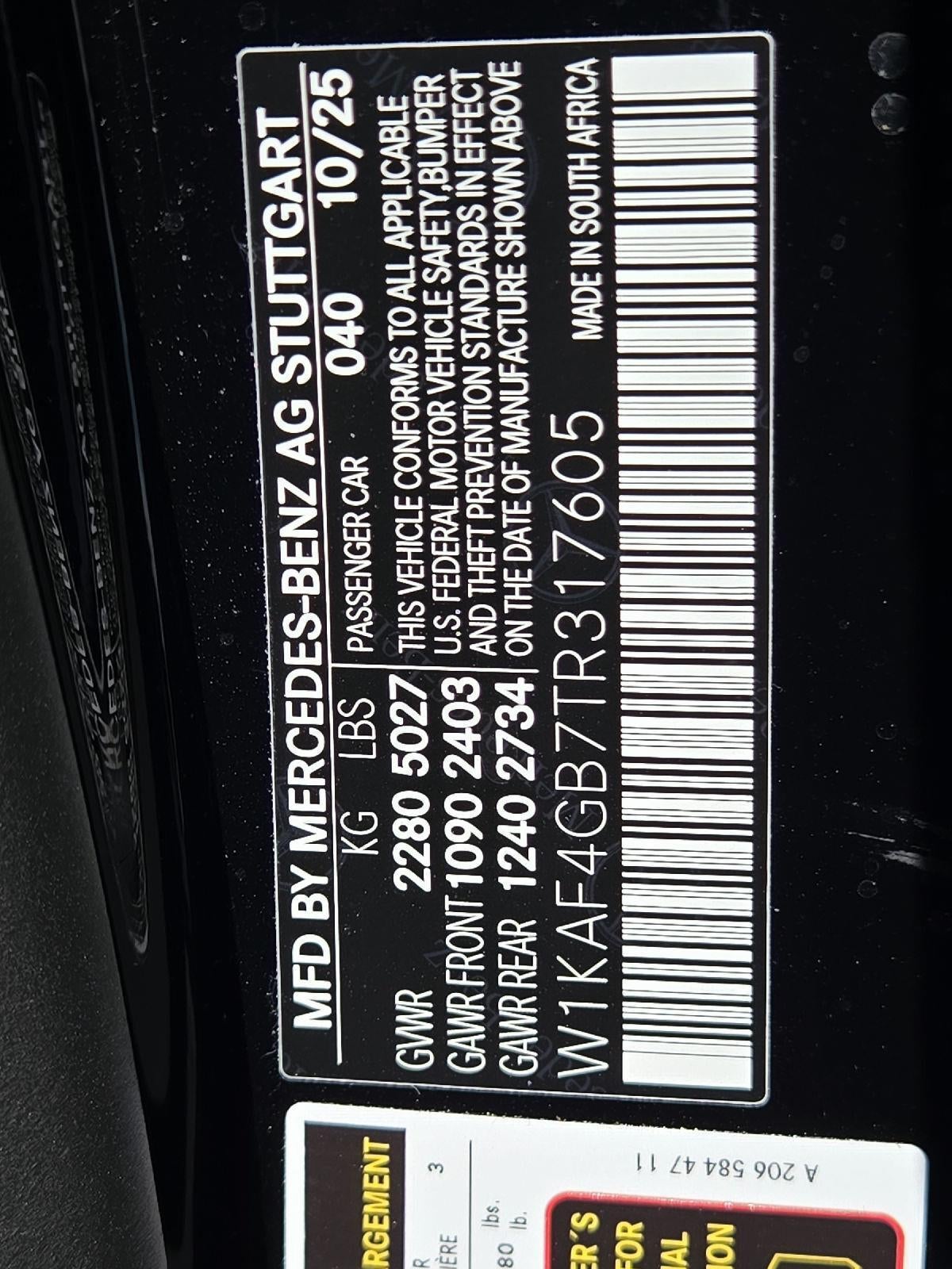 2026 Mercedes-Benz C-Class C 300