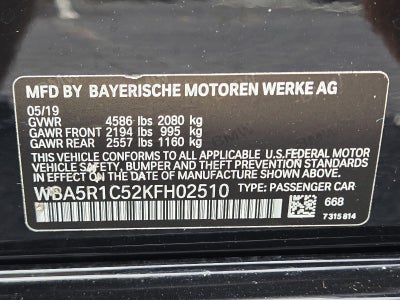 2019 BMW 3 Series 330i