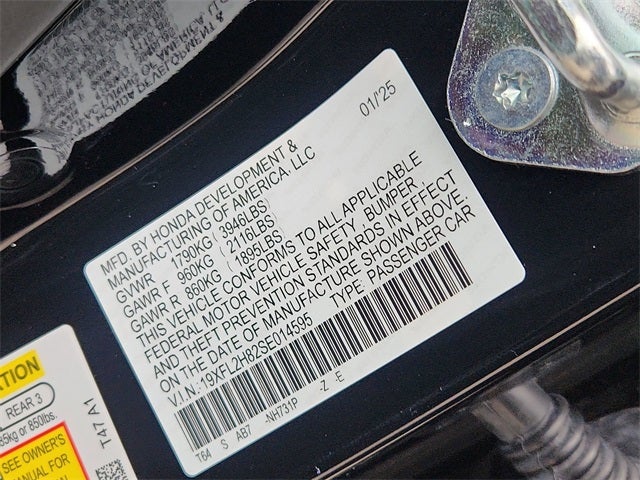 2025 Honda Civic Sport