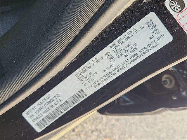 2022 RAM 1500 Laramie