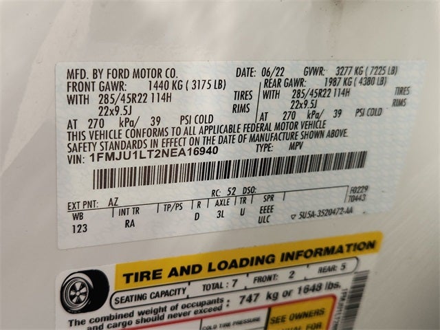 2022 Ford Expedition Platinum