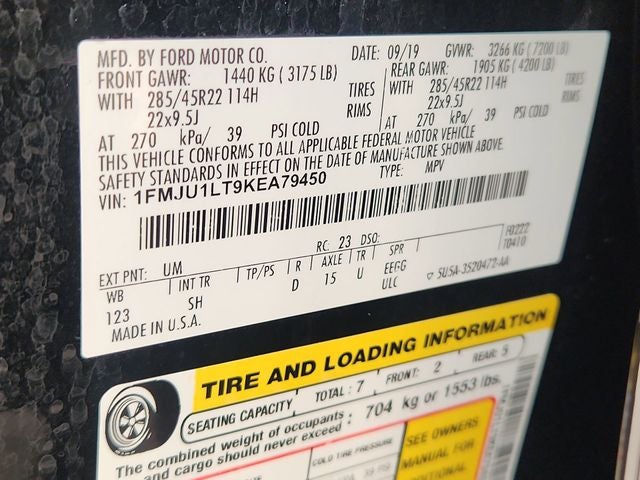 2019 Ford Expedition Platinum