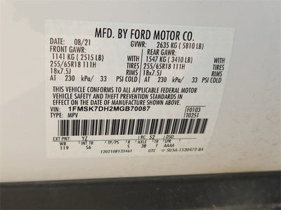 2021 Ford Explorer XLT