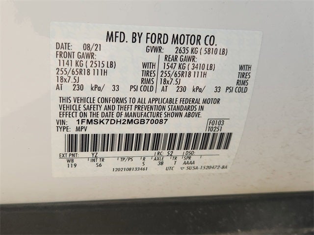 2021 Ford Explorer XLT