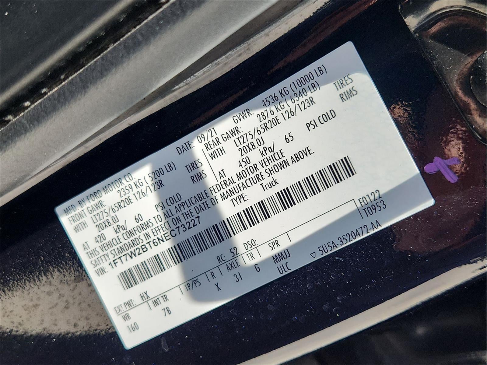 2022 Ford Super Duty F-250 SRW Platinum