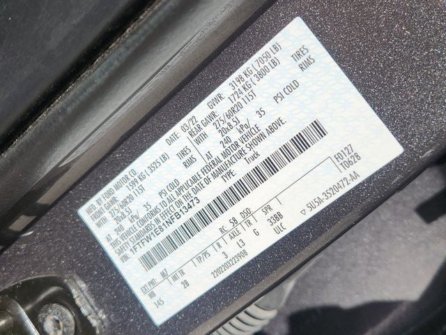 2022 Ford F-150 Lariat