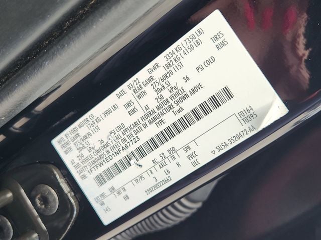 2022 Ford F-150 Lariat