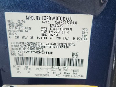2014 Ford F-150 XLT
