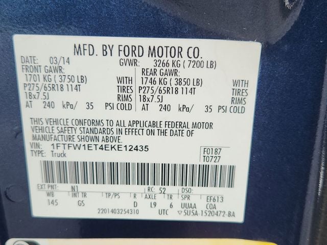 2014 Ford F-150 XLT