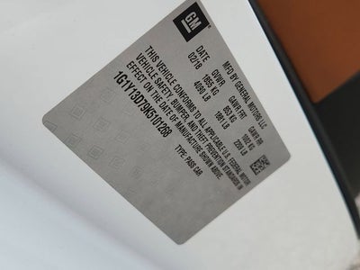 2019 Chevrolet Corvette Grand Sport 3LT