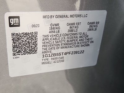 2023 Chevrolet Malibu LS 1LS