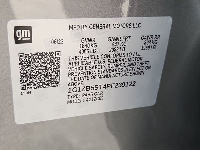 2023 Chevrolet Malibu LS 1LS