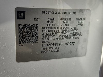 2018 Chevrolet Malibu LT