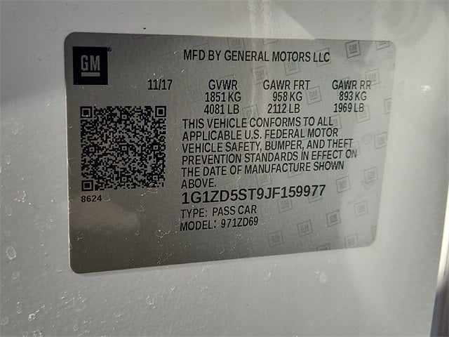 2018 Chevrolet Malibu LT