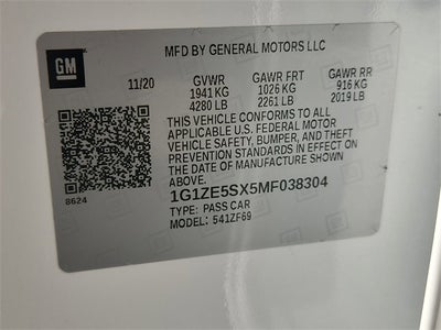 2021 Chevrolet Malibu Premier