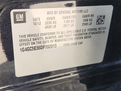 2013 Buick LaCrosse Leather Group